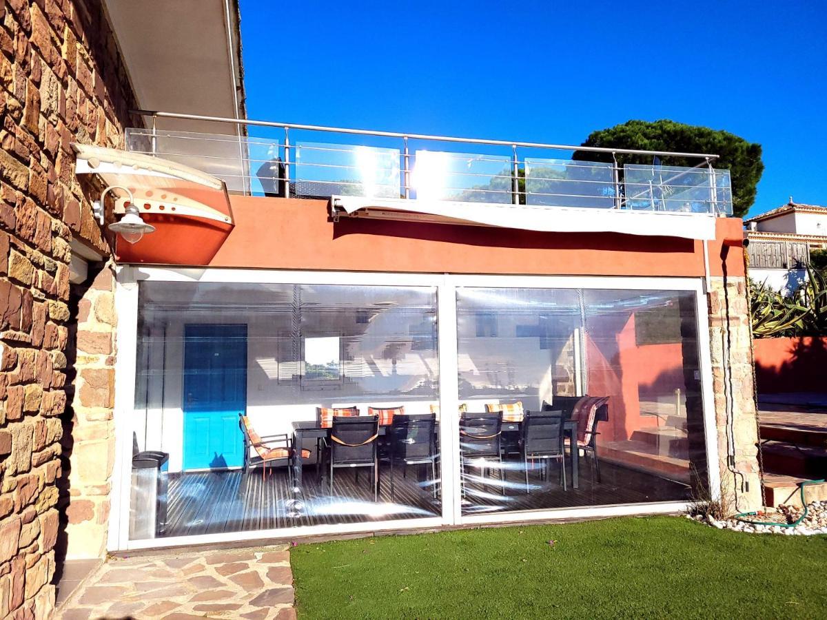 Villa Palm' Issambres 6-7 Personnes, Clim, Avec Piscine, Jardin Et Parking Prives La Garonnette-Plage Exteriör bild