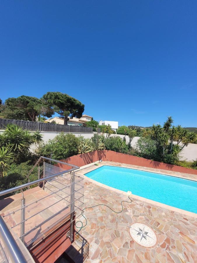 Villa Palm' Issambres 6-7 Personnes, Clim, Avec Piscine, Jardin Et Parking Prives La Garonnette-Plage Exteriör bild