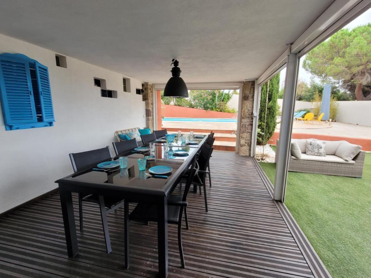 Villa Palm' Issambres 6-7 Personnes, Clim, Avec Piscine, Jardin Et Parking Prives La Garonnette-Plage Exteriör bild