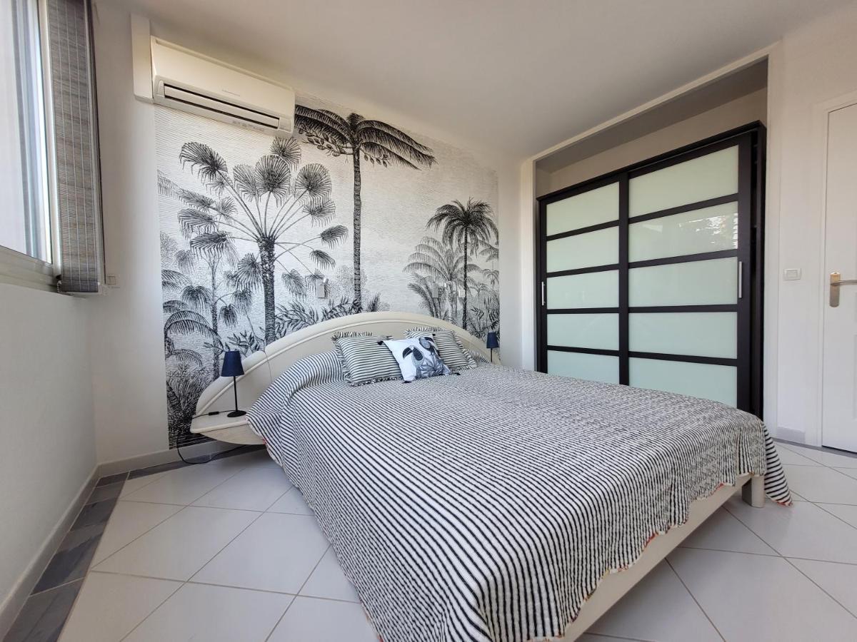 Villa Palm' Issambres 6-7 Personnes, Clim, Avec Piscine, Jardin Et Parking Prives La Garonnette-Plage Exteriör bild