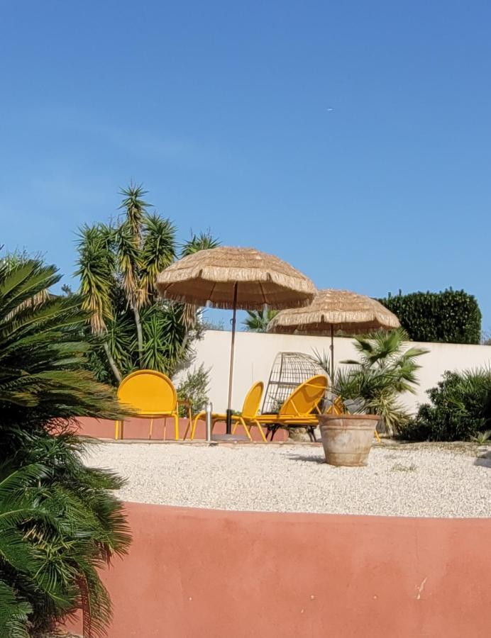 Villa Palm' Issambres 6-7 Personnes, Clim, Avec Piscine, Jardin Et Parking Prives La Garonnette-Plage Exteriör bild