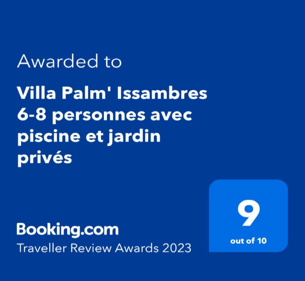 Villa Palm' Issambres 6-7 Personnes, Clim, Avec Piscine, Jardin Et Parking Prives La Garonnette-Plage Exteriör bild