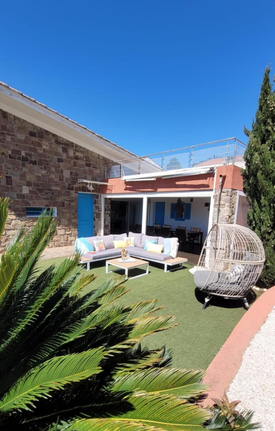 Villa Palm' Issambres 6-7 Personnes, Clim, Avec Piscine, Jardin Et Parking Prives La Garonnette-Plage Exteriör bild
